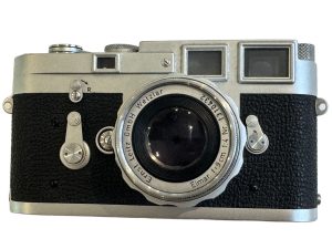 Vintage Canon lens from the museum rare optics collection